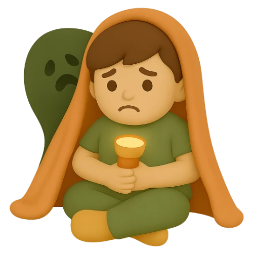 Afraid of the Dark: A Personalized Children's Book