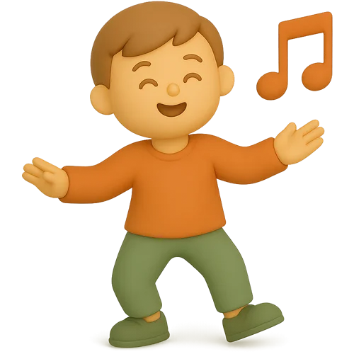 Personalized children's book about dancing