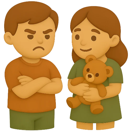 Personalized children's book about jealousy