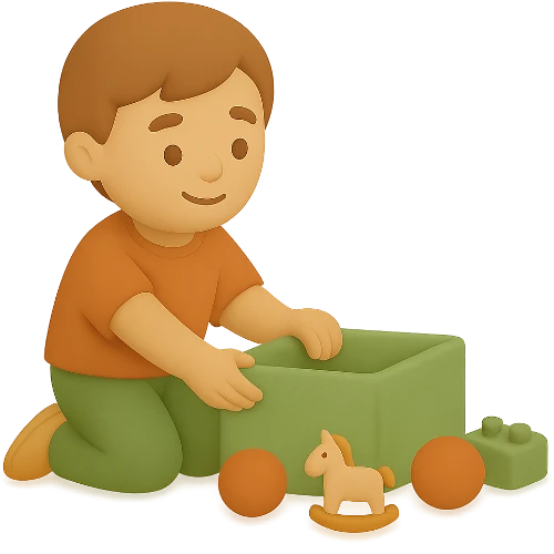 Tidying Up: a personalized children's book