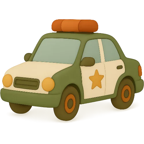Police adventure: a personalized children's book