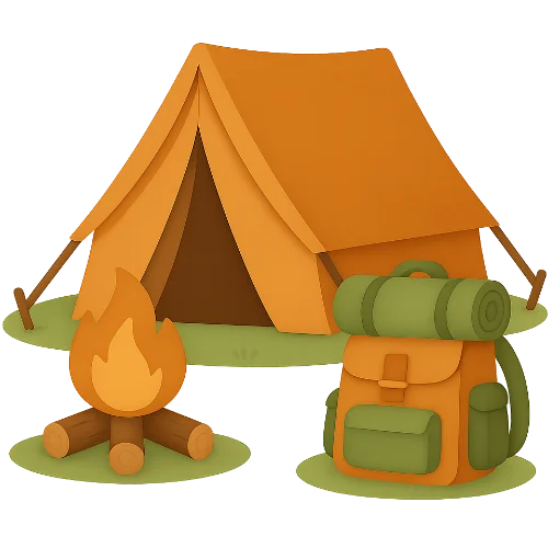 Camping adventure: personalized children's book