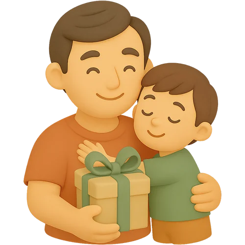Father's Day personalized children's book adventure