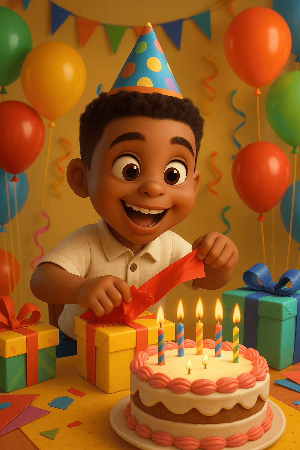 Birthday joy