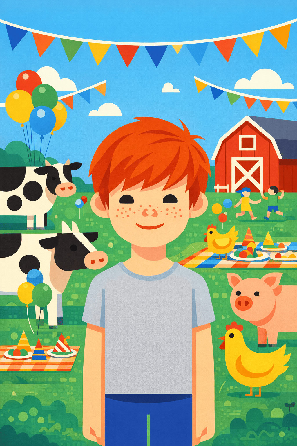 Party on the farm