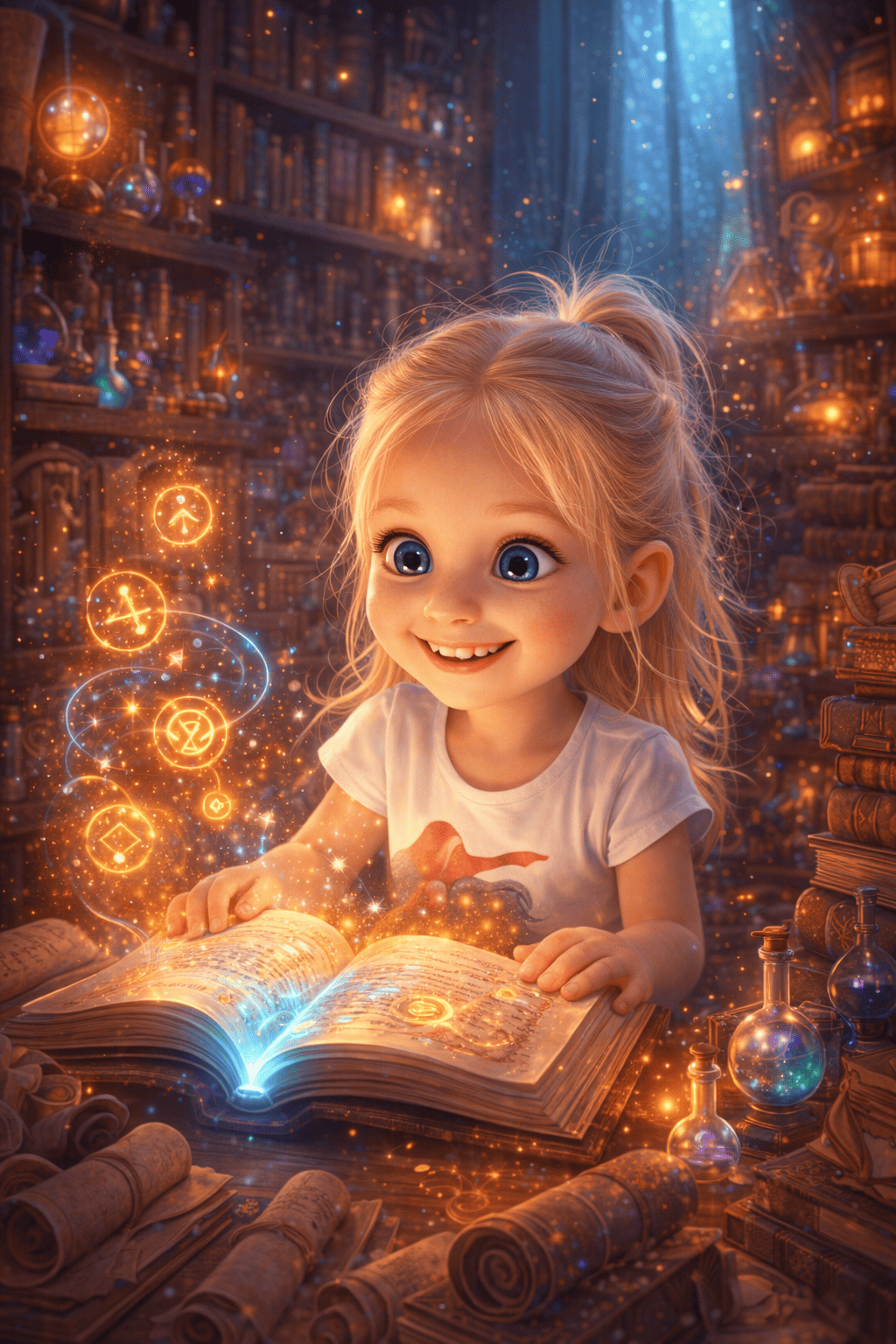 Illustration for The secret spells class