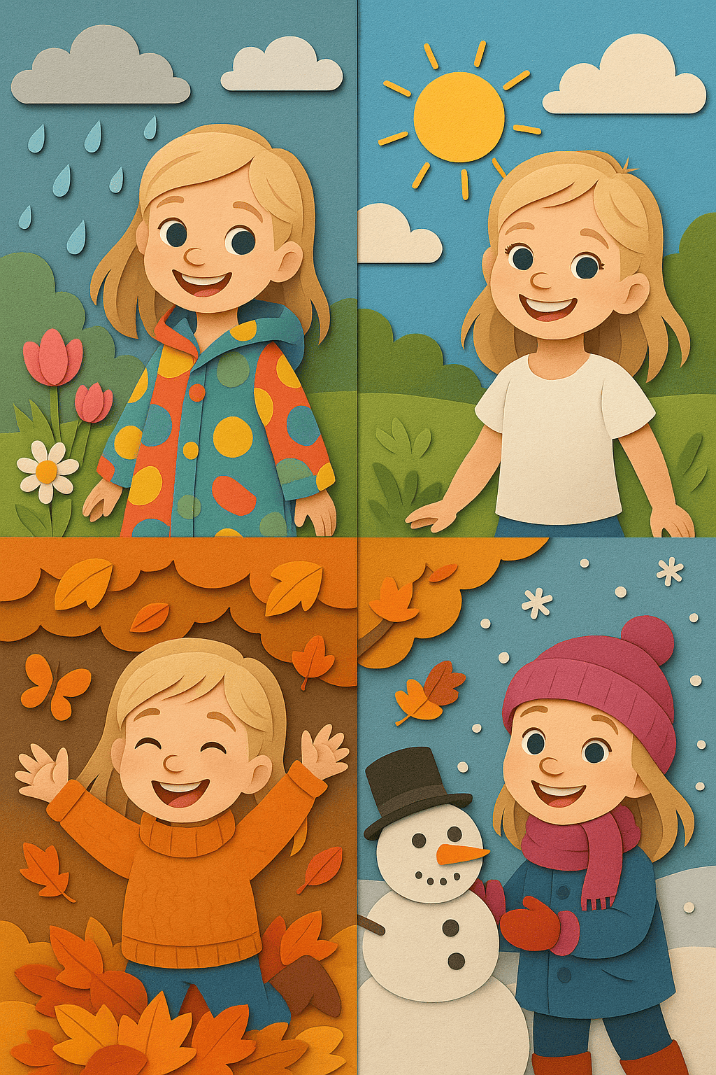 The weather through the seasons