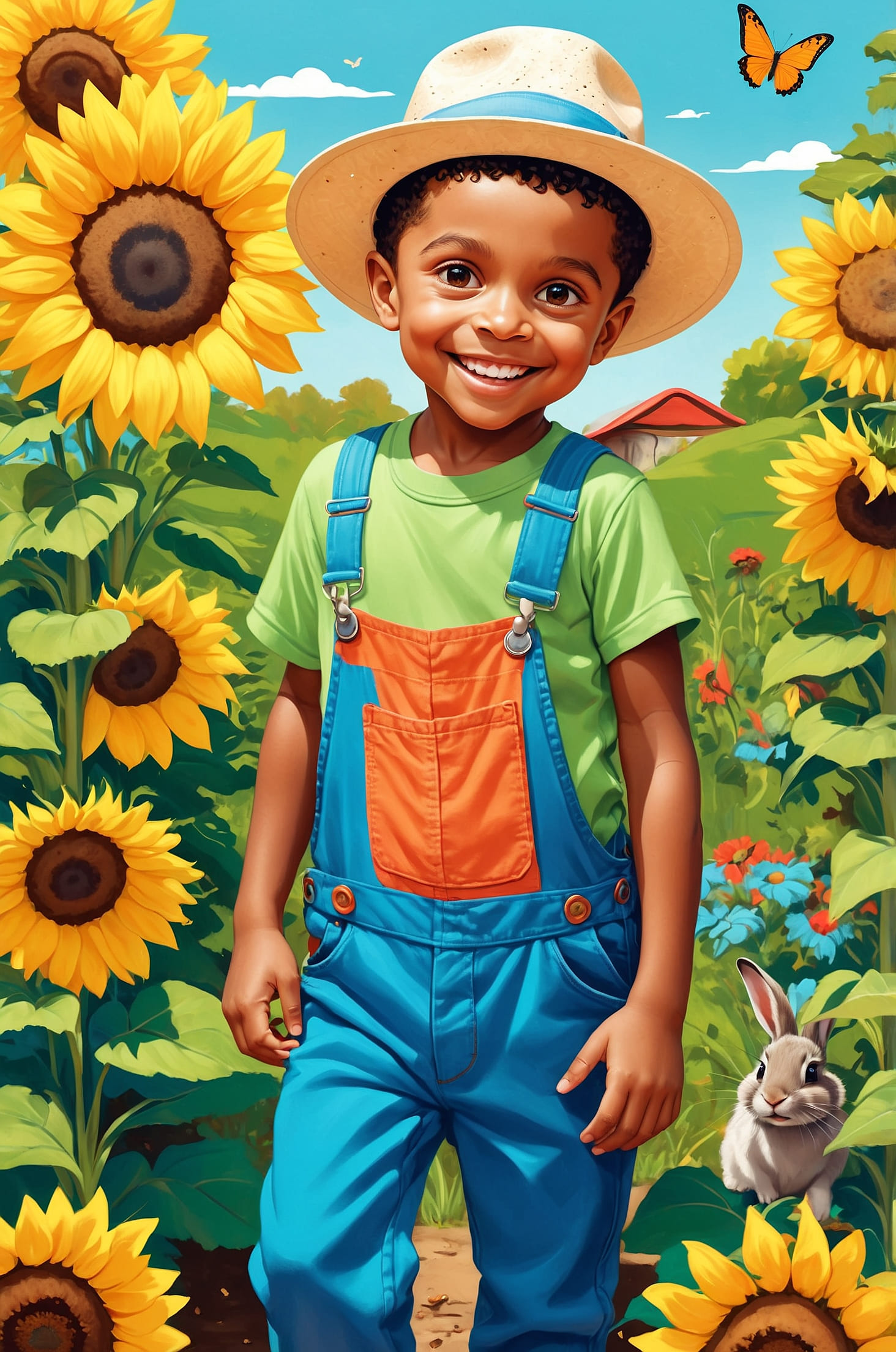 The funny gardener adventures in natureland