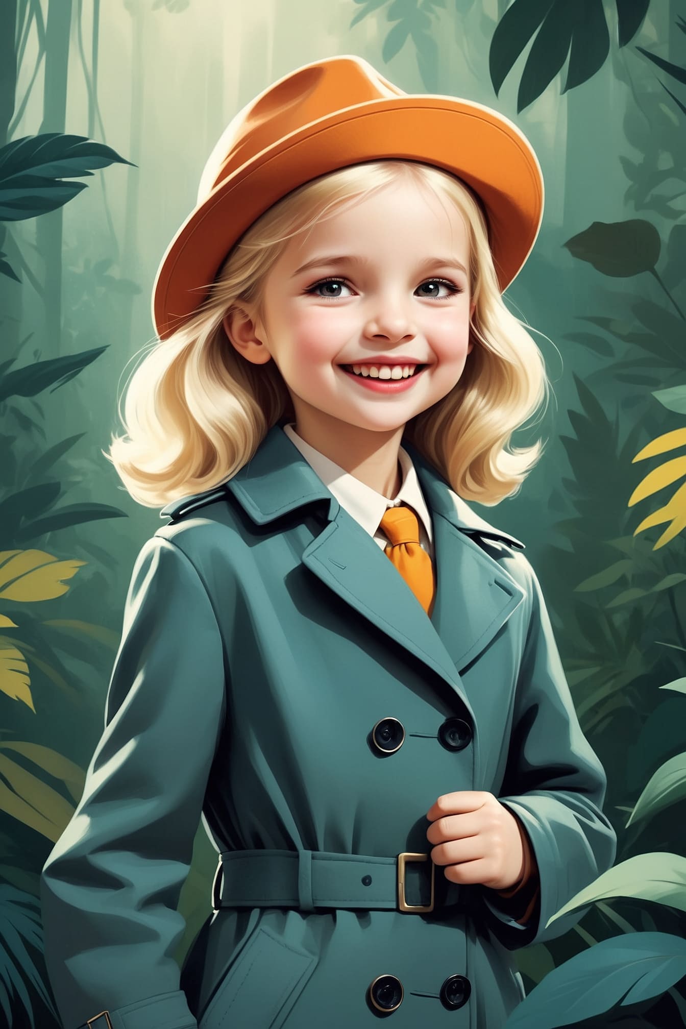 Secret agent on adventure mission