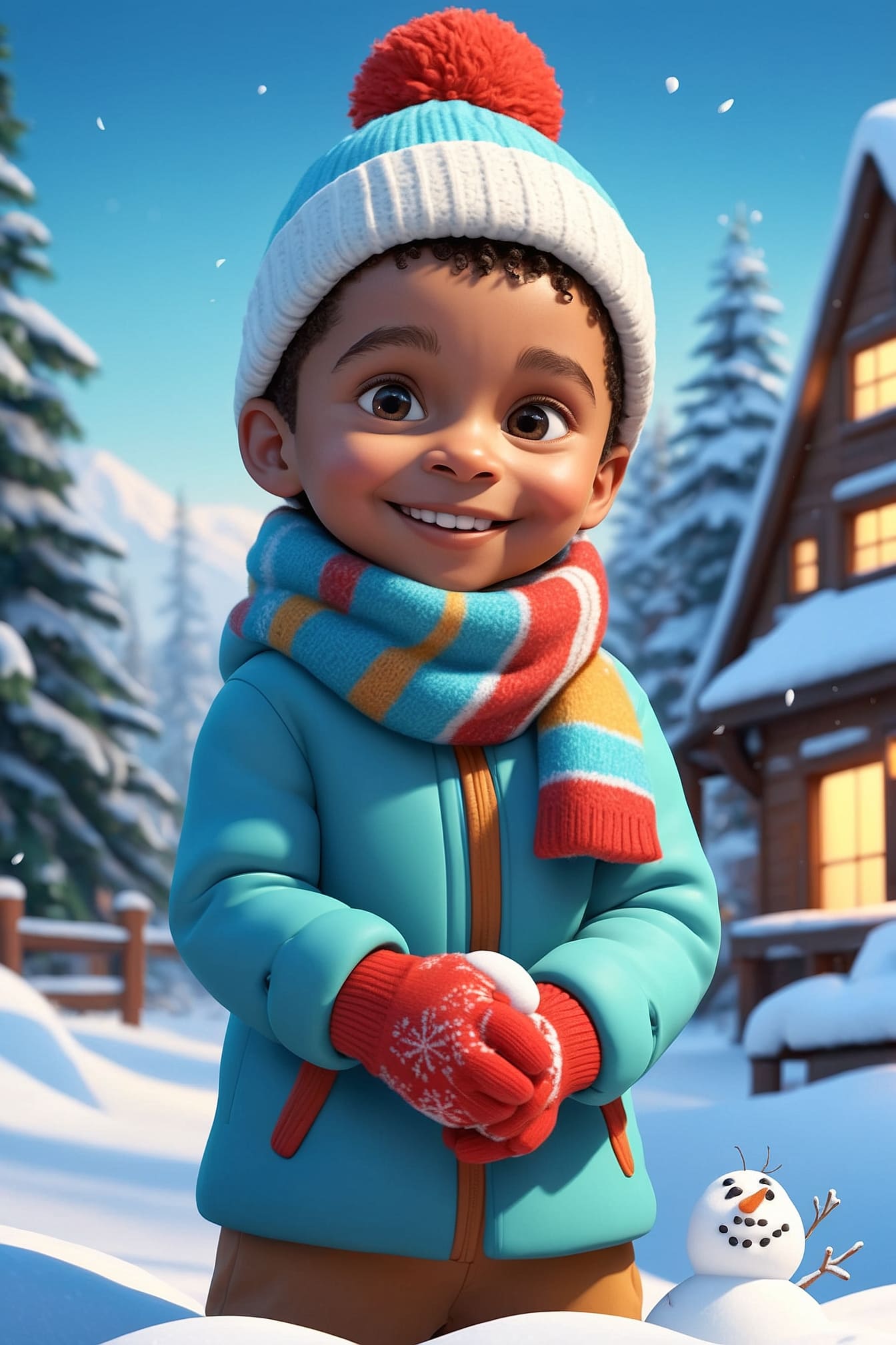 Christmas adventures with snowman builder sam