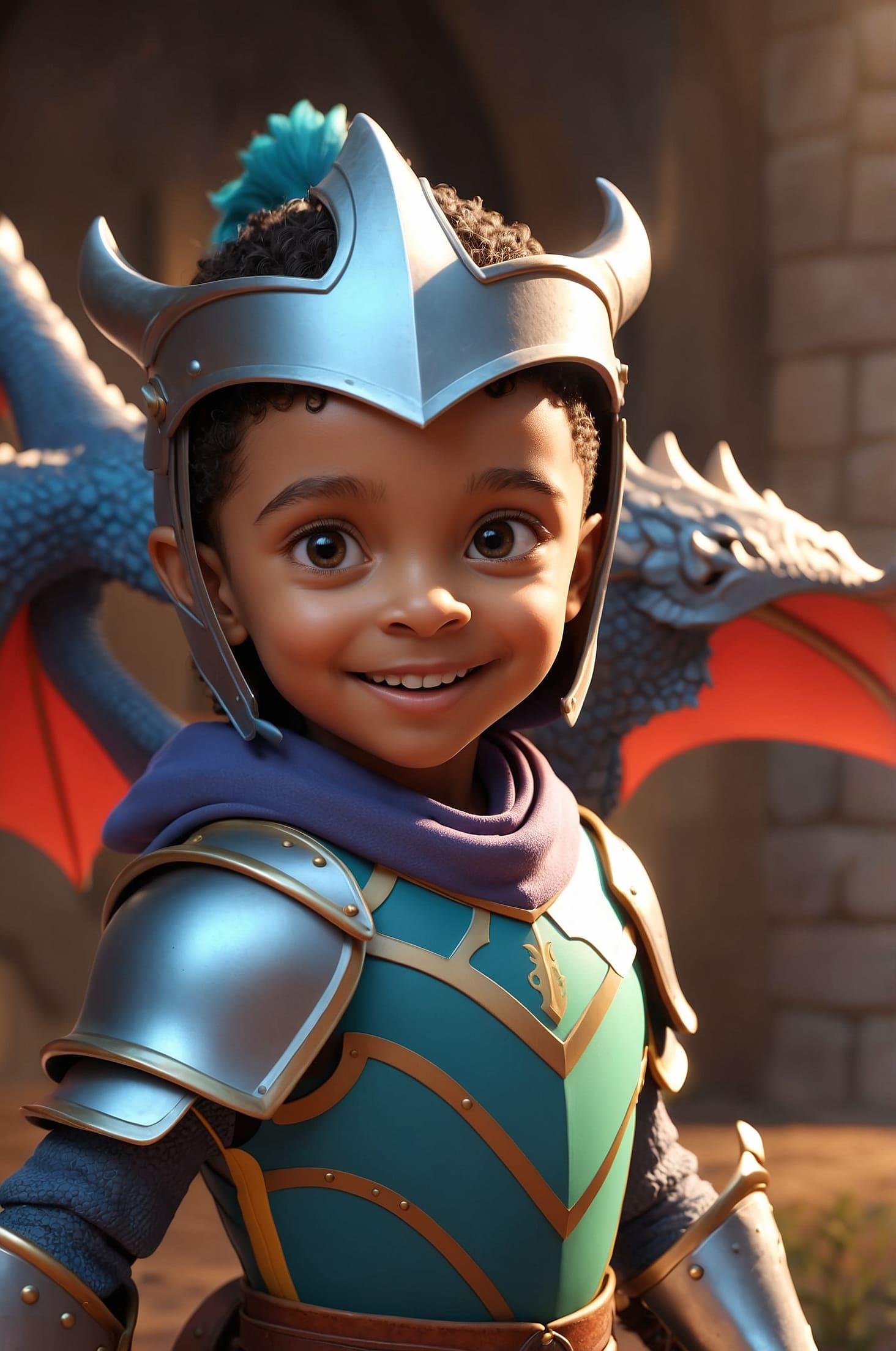 Knights and dragons adventure