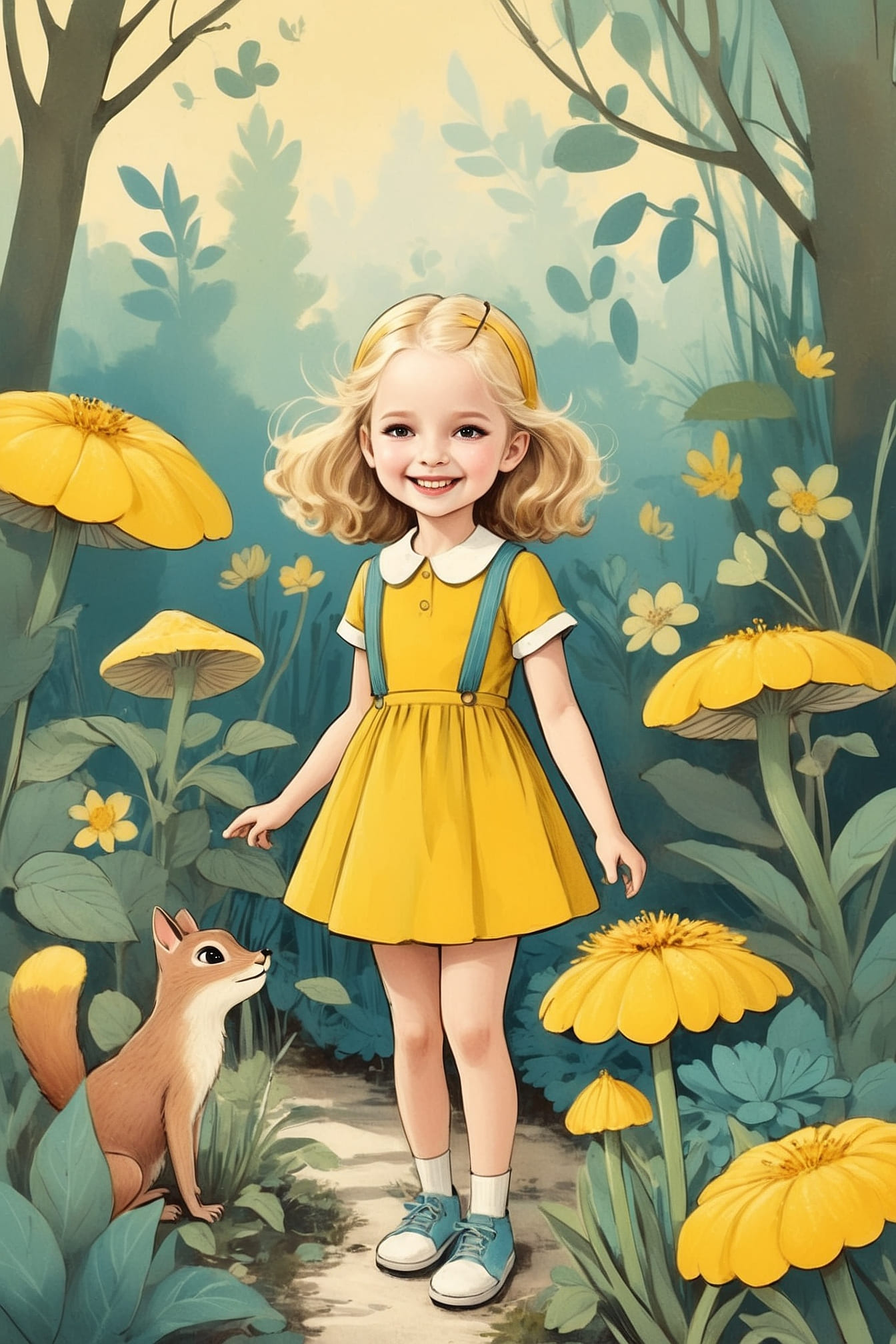Sams adventure in the garden world