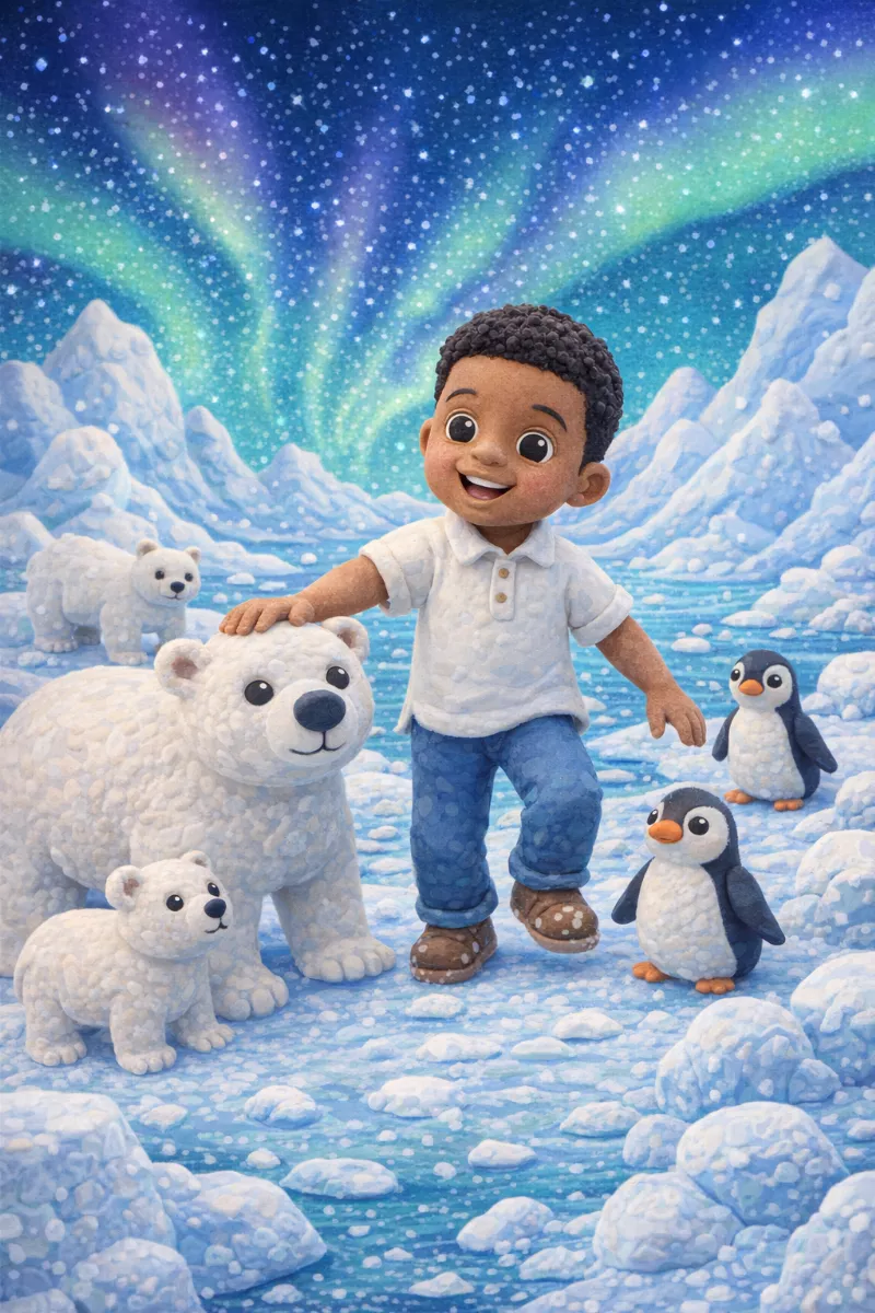 Personalised children's book for Kai