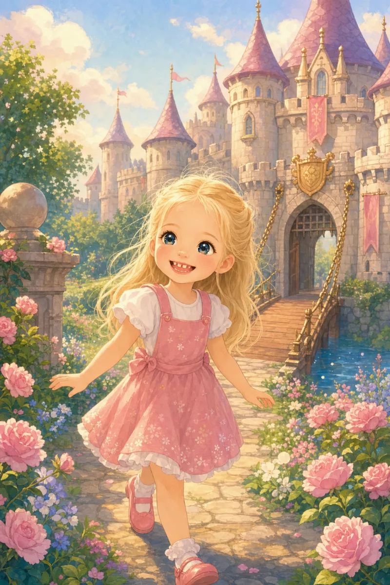 Personalised children's book for Isolde